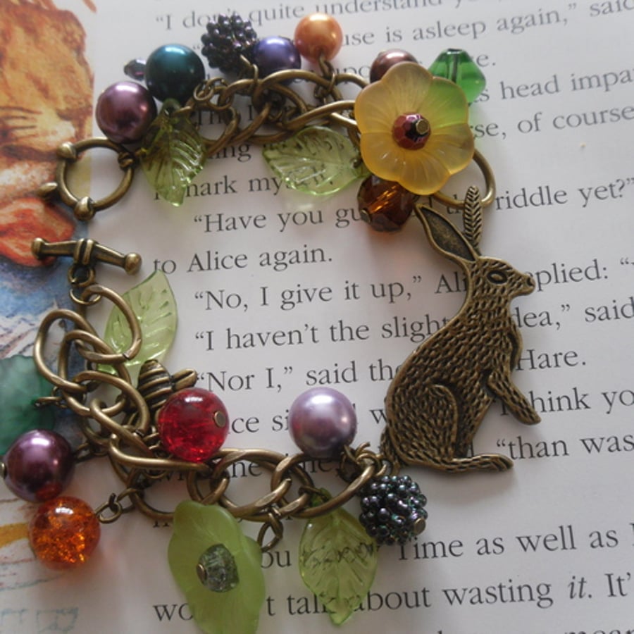 Bronze Autumn Hare Bracelet 