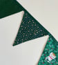 Festive animals - small reversible bunting - Image 6