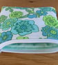 Fabric Coin Purse, Money Pouch, Zipped Purse, Purse, Card Holder, Floral, Retro - Image 2