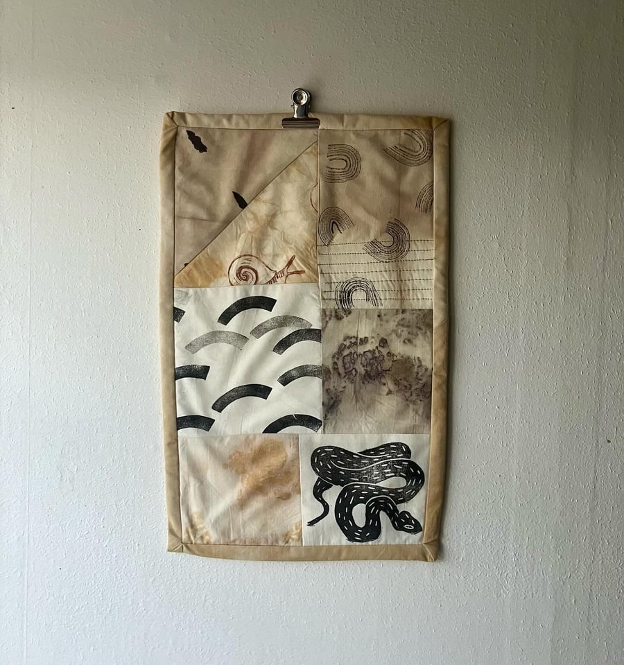 Mini Wall Quilt, Adder 2