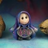 Spring Sale ... Tiny Musical Gnome 'Juno' OOAK Sculpt by Ann Galvin