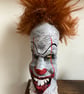 The Sewer Dweller One of a Kind Horror Clown Character Upcyled Bottle Art  - Image 3