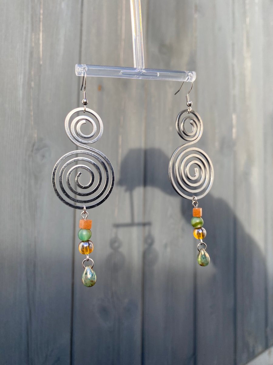 Leena- Statement Boho Earrings 