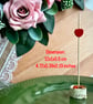 Red heart dinner party appetiser skewer for dinner date cocktail fruit pick - Image 5