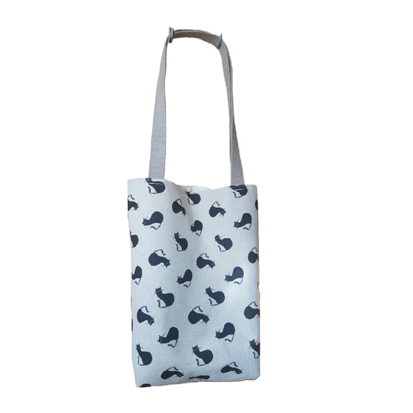 Tote bag: black cats