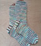 Socks, hand knitted, LARGE adult size 9-11