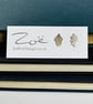 Acorn and Oak leaf silver studs - Image 5