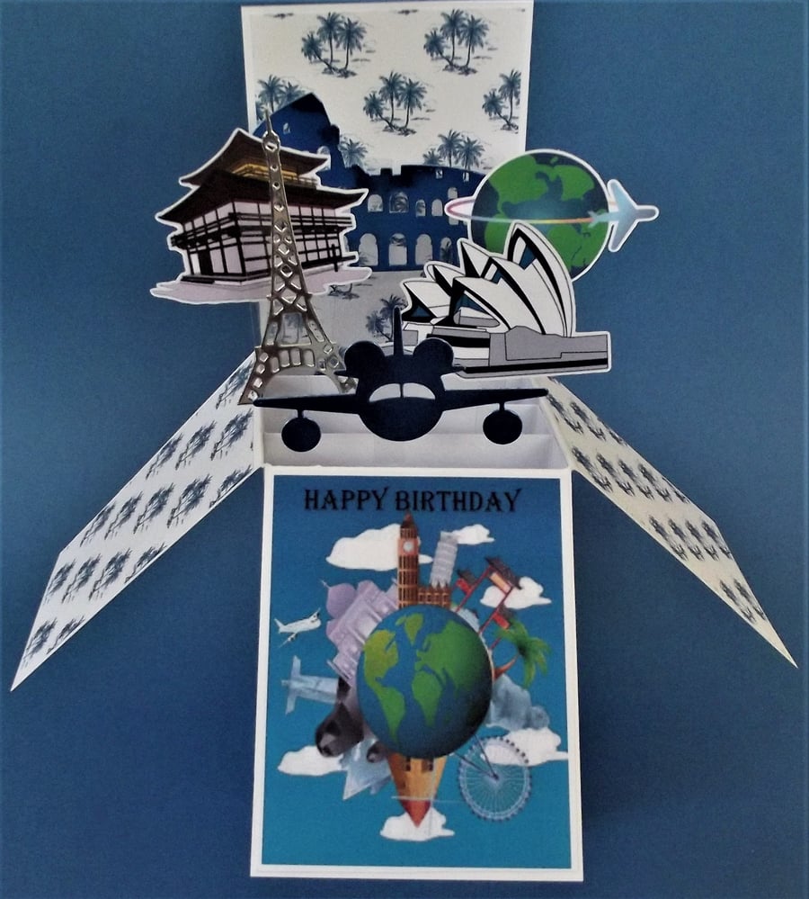 Travel Birthday Card 