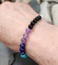 7 Chakra bracelet with sterling silver - Image 6