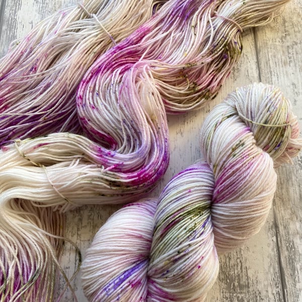 Hand dyed sock yarn 4ply Merino Nylon 100g Winterbriar