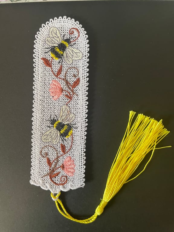 Exquisite Handmade Free Standing Lace Bookmarks