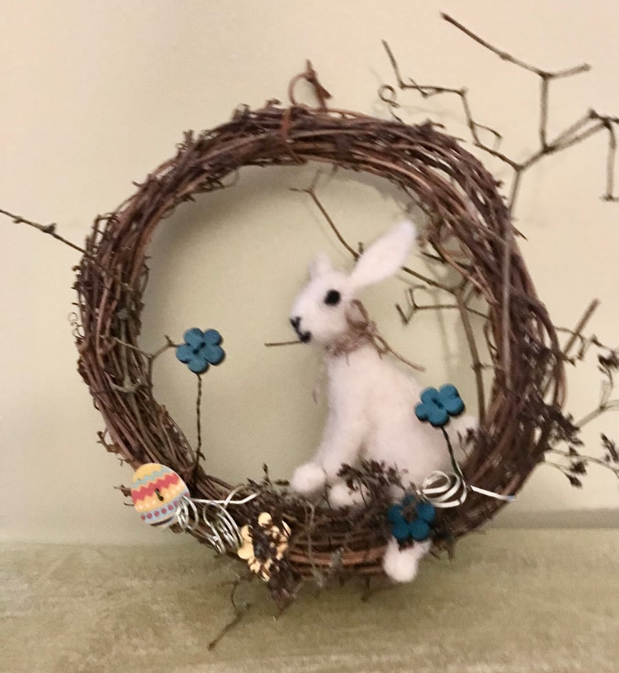 Bunny wreath 