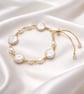 Baroque Moonlight Freshwater Pearl Bracelet - Image 4