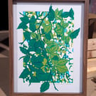 Summer Beech Lino Print 