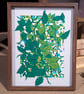 Summer Beech Lino Print  - Image 1