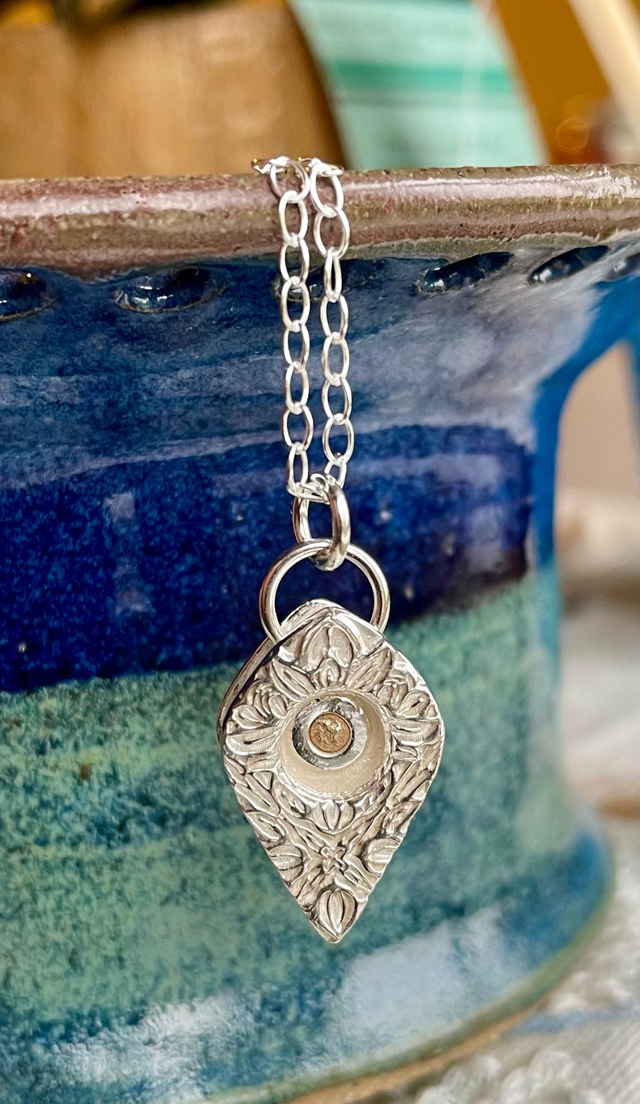 Shadow box, small, no. 7 - with 9ct gold - Folksy