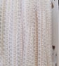 Cream beaded lace trim braid, ribbon, 3 metres - Image 2