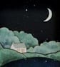 Shell Cottage Diorama, Miniature Picture, Countryside Picture - Image 4