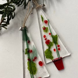 Fused Glass Christmas Tree