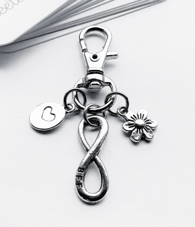 Small Best Friends Forever Bag Charm. BFF Charms. Bag Charm. Heart Charm. 