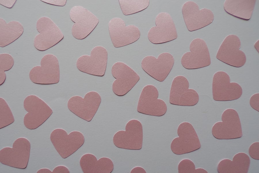 Confetti, Heart Confetti, Wedding Confetti, Table Confetti, Craft Confetti