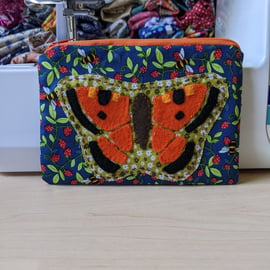 Butterfly Appliqué Purse