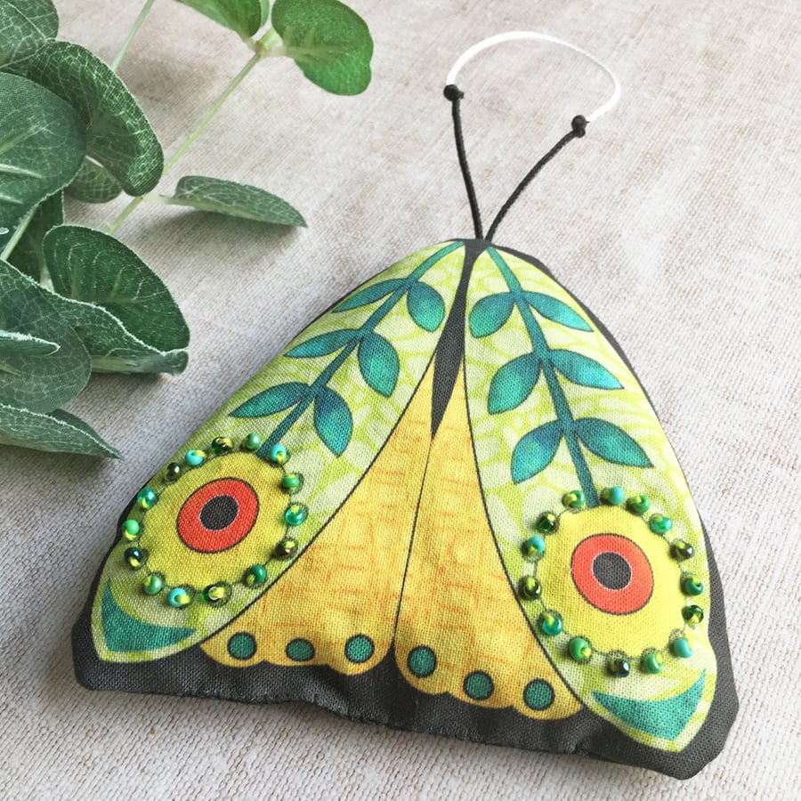 Lavender bag, hanging lavender sachet, scented gift, moth lover, stocking filler