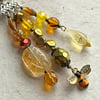Bee bag charm, bee charm, bag charm for bee lovers
