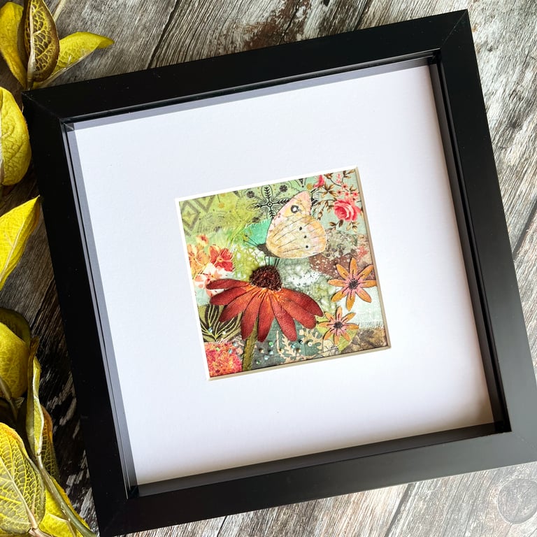Butterfly artwork, butterfly picture, gift for butterfly lover, original art