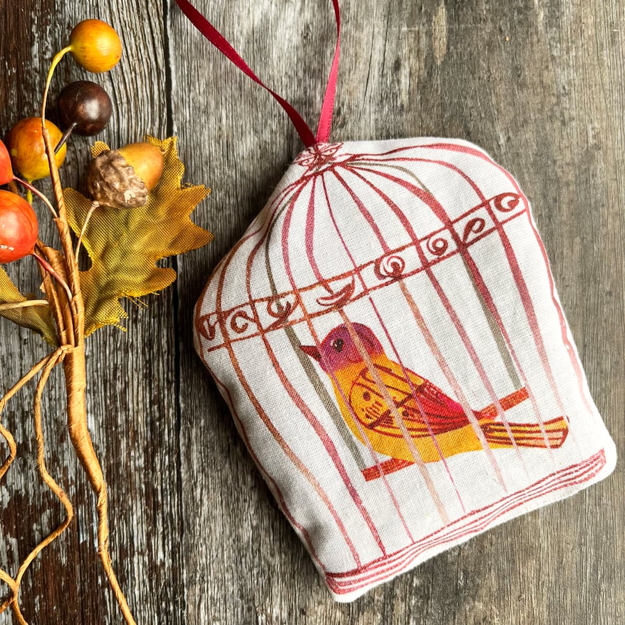 Handmade lavender bag, scented gift, hanging lavender bag