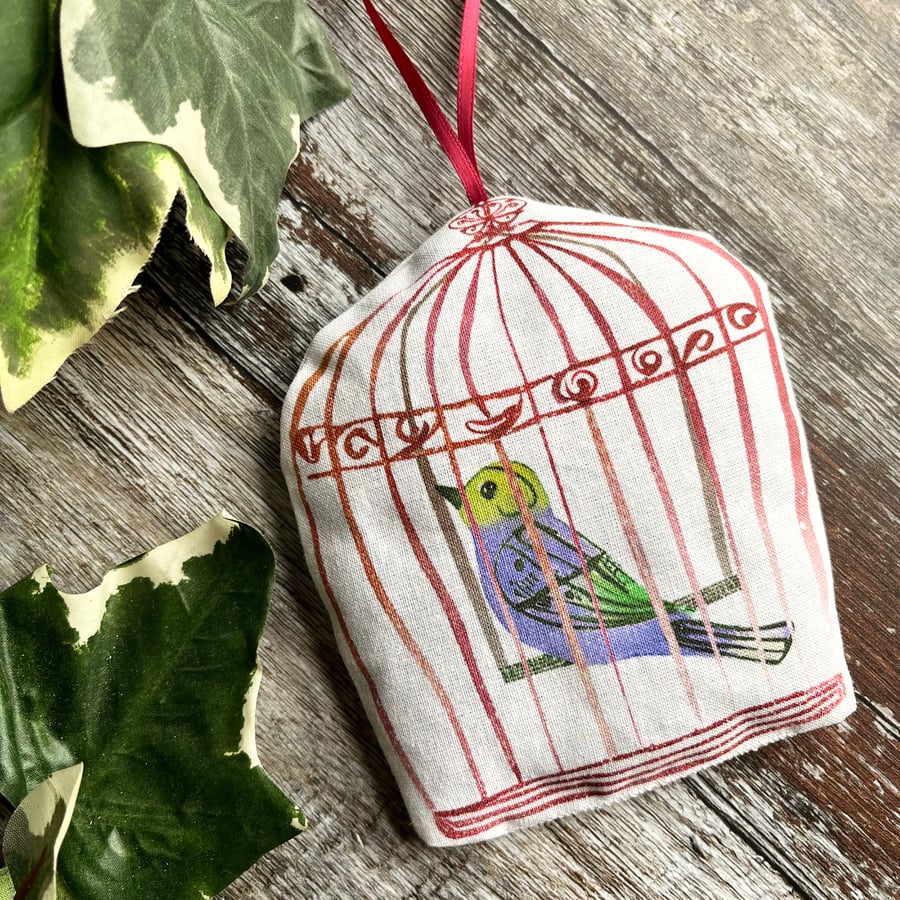 Pretty handmade lavender bag, stocking filler, gift for mum, letterbox gift
