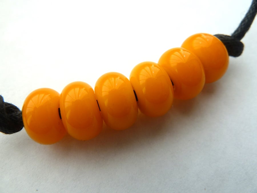 yellow orange spacers