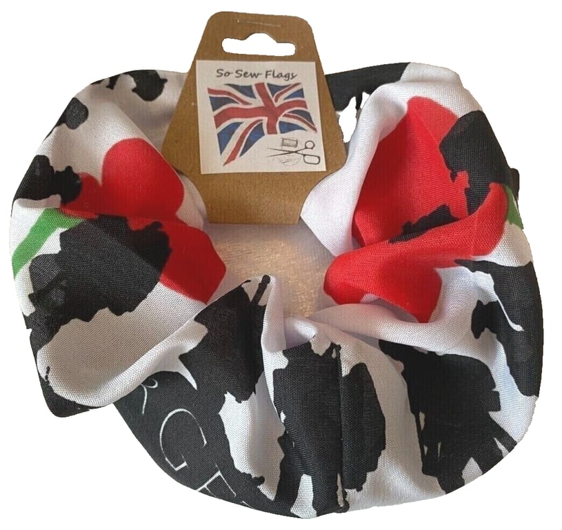 Lest We Forget Flag Hair Scrunchie Scrunchies Accessory Band Elastic