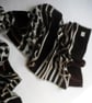 LIMITED EDITION SILK VISCOSE DEVORE VELVET SCARF - Image 7