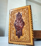 Hand-Carved Persian Jewelry Box – Floral & Figurative Design - Image 1