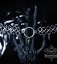 Spiked chainmail choker 