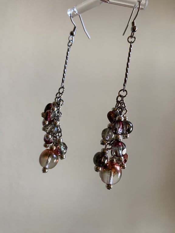 Annie - Copper Colour Earrings 
