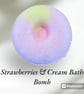 Strawberries & Cream Bath Bomb