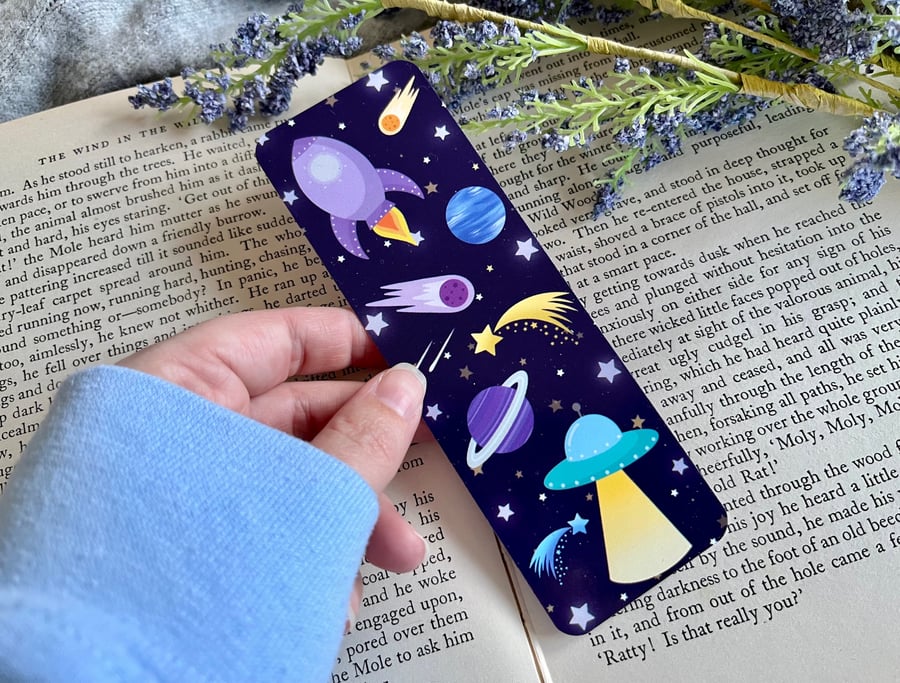 Solar System Space Themed Bookmark.