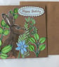 Hare paper craft birthday card for nature lover - Image 3