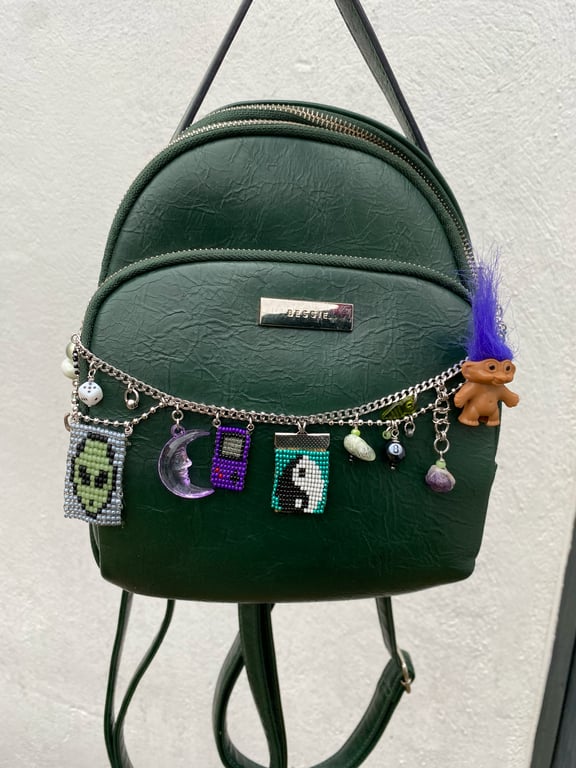 Y2K-90's inspired Bag Charm Chain (bag not included)