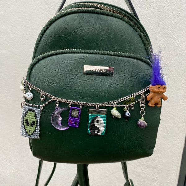 Y2K-90's inspired Bag Charm Chain (bag not included)