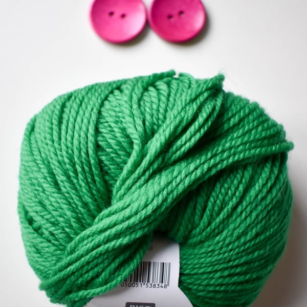 Triple braid headband kit - Knitting, crafts, handmade - Emerald Green