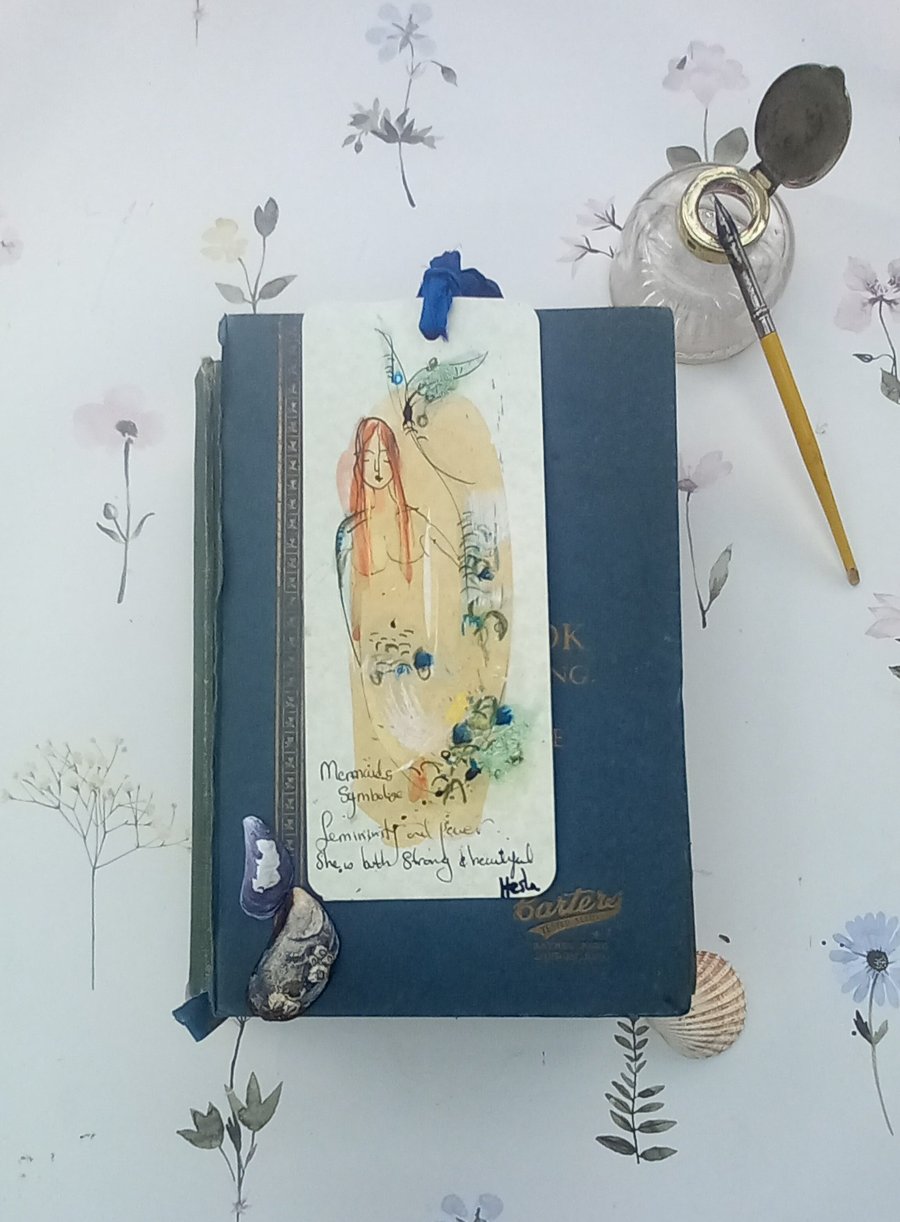 Mermaid book mark