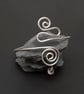 Silver Armcuff,upper arm cuff , spiral desgn Arm Cuff, Open end arm cuff  - Image 7