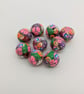 Polymer Clay Aquarium Beads - Set of 9 - Image 4