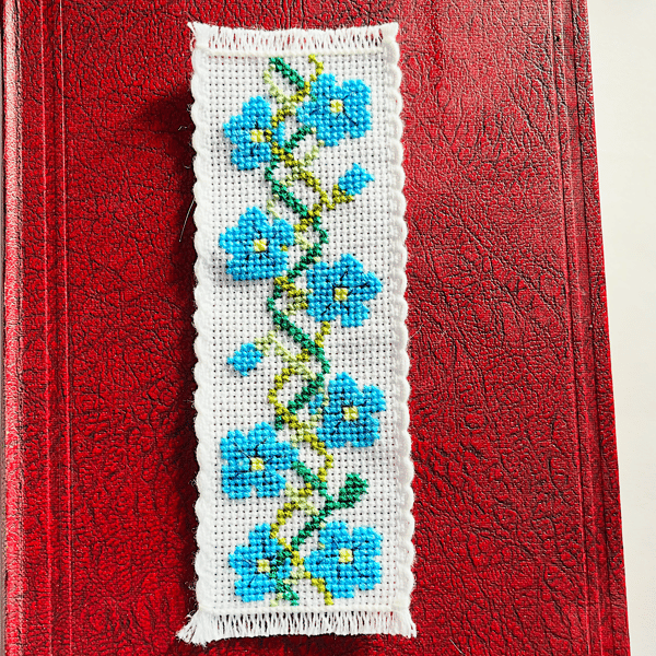 Flax Counted Cross Stitch Bookmark Kit