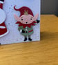 Interactive Santa & Elf Christmas Card Merry Christmas from the Jolliest Duo  - Image 5