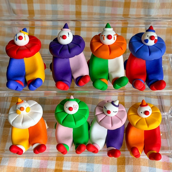 Custom Clown figurines