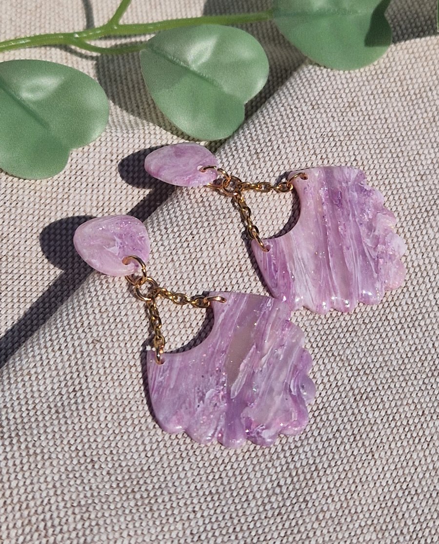 Polymer Clay Earrings: Pretty Pastels